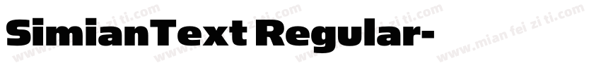 SimianText Regular字体转换